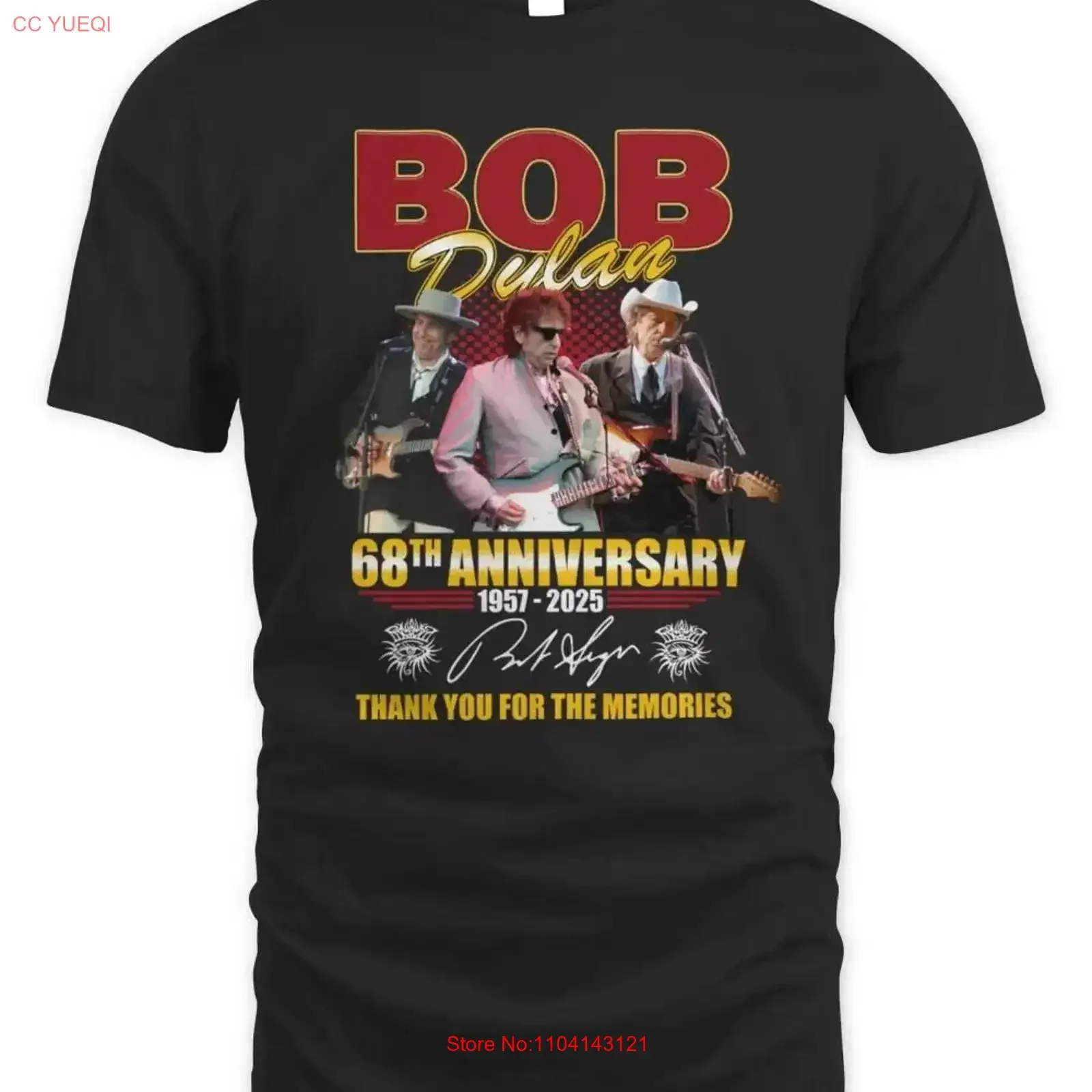 bob dylan 2025 tour rough and rowdy ways t shirt vintage Washed Breathable Stylish Slightly streetwear Versatile