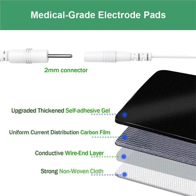 A27U Upgraded Electrode Pads 2X4