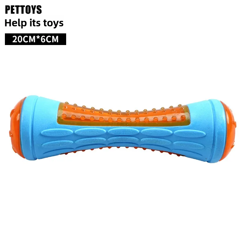 Luminous toy Amazon pet toy floating tire bite-resistant tooth cleaning toy molar self-pleasure Teddy Bichon