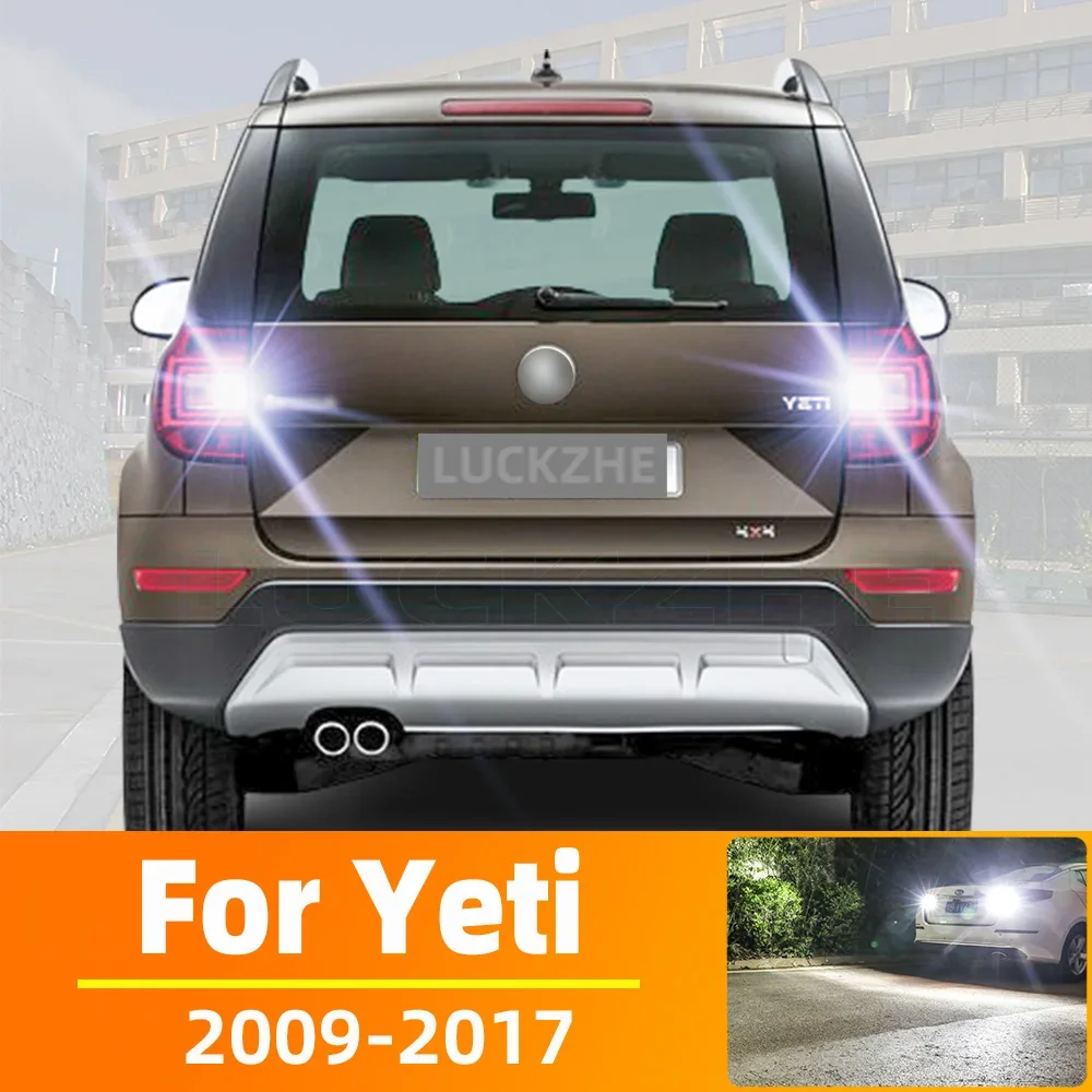 

2pcs LED Reverse Backup Light For Skoda Yeti 2009 2010 2011 2012 2013 2014 2015 2016 2017 Accessories Back Up Lamp