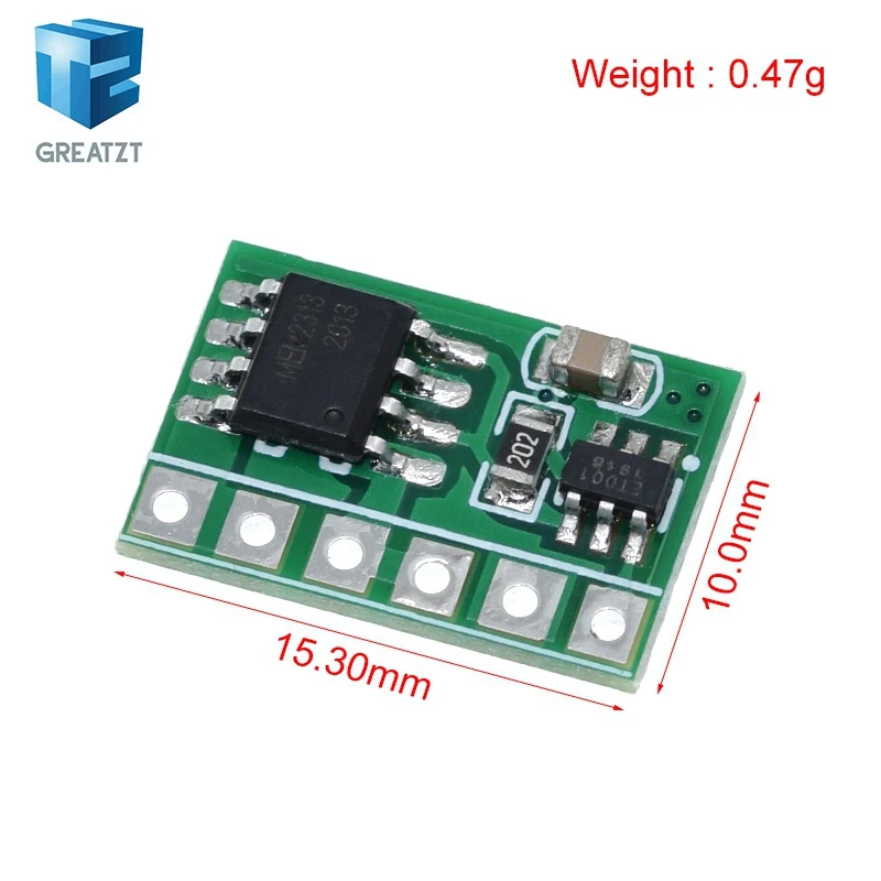 TZT 6A DC 3V 3.3V 3.7V 5V Electronic Switch Latch Bistable Self-locking Trigger Board for LED Motor Driver Solar Lithium battery