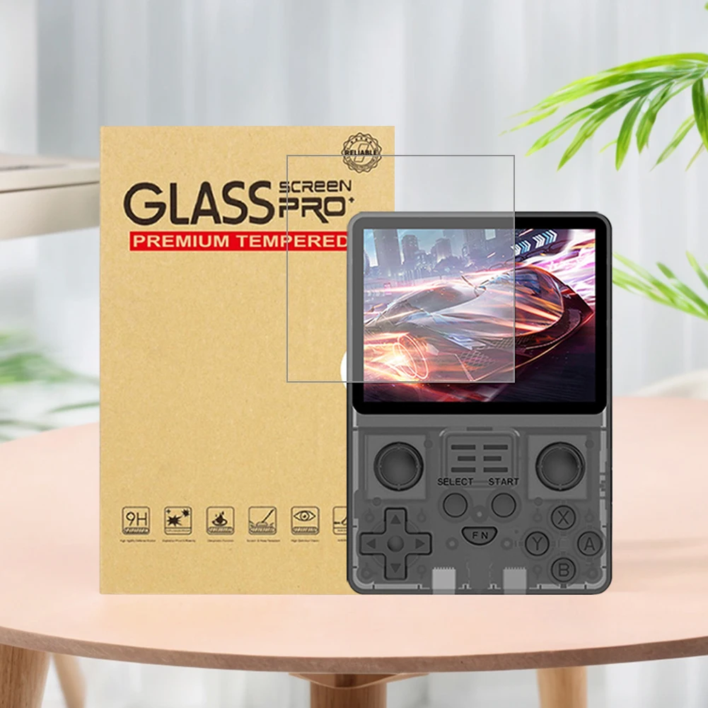 HD واقي للشاشة فيلم 9H صلابة الشاشة المقسى فيلم المضادة للبصمة شاشة طبقة رقيقة واقية ل Powkiddy RGB20S R36S R35S