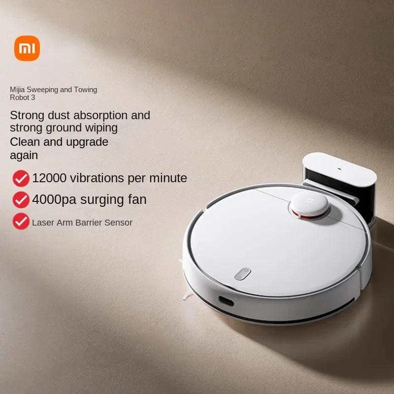 Xiaomi Mi Home Sweeping Robot 3 Household Fully Automatic Intelligent Sweeping and Dragging Integration