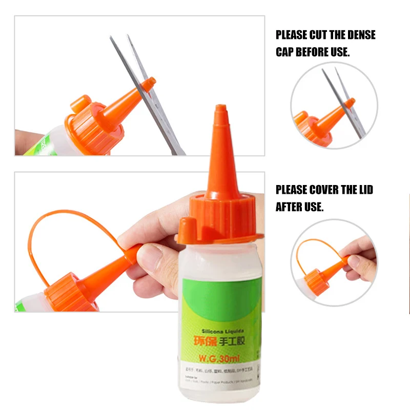 الغراء السائل لاصق الكحول 30 مللي للنسيج القرطاسية Diy بها بنفسك الفن كرافت سكرابوكينغ Gdeals