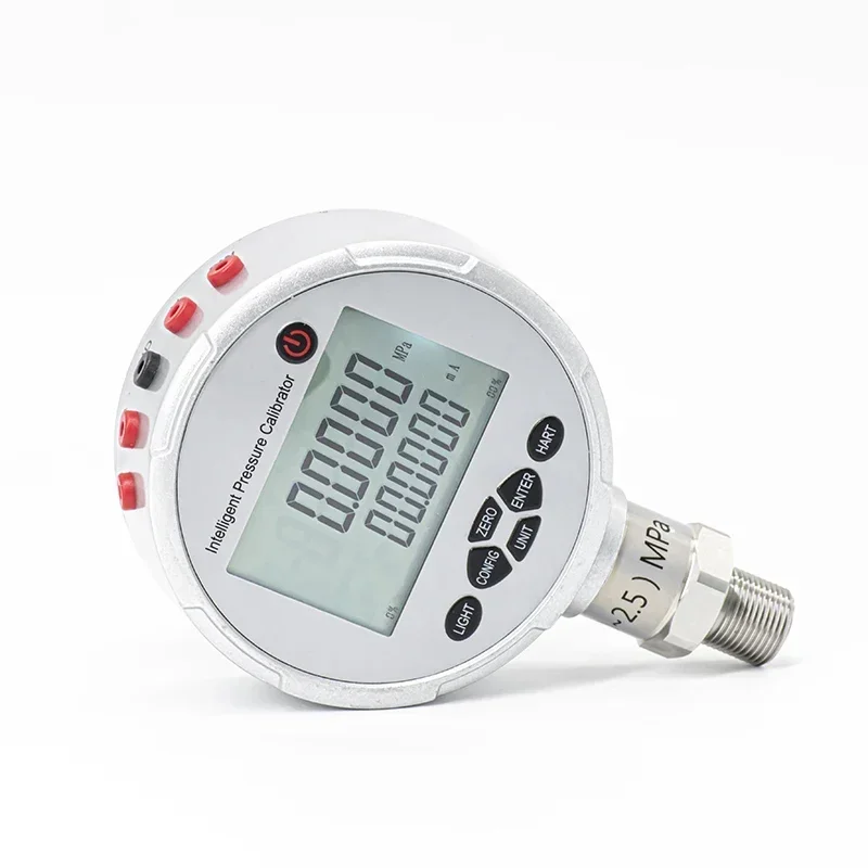 2026/LCD Display High Precision Battery Powered Digital Pressure Gauge Pressure Test Pump Calibrator