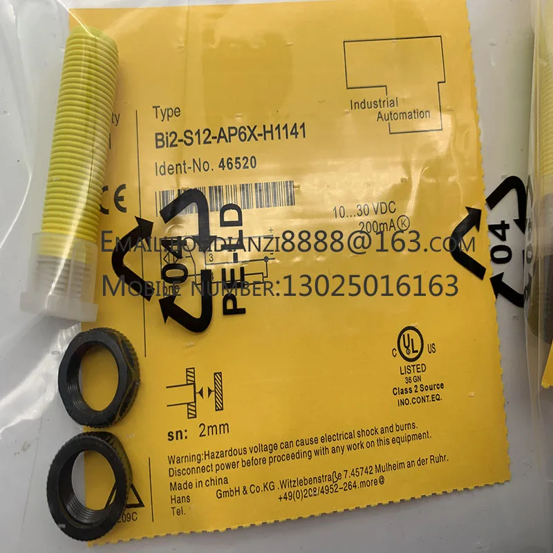 

New proximity switch sensorBI2-S12-AP6X-H1141/AN6X