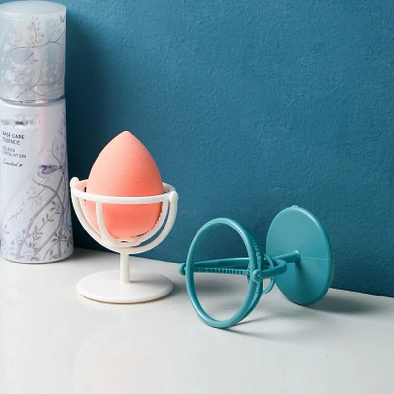 2/1PC Makeup Sponge Holder Sponge Organizer Puff Shelf Drying Rack Cosmetic Sponge Stand Beauty Egg Holder Make Up Storage Tools