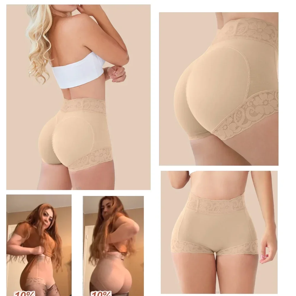 Reducing and Shaping Girdles for Women Hip Lifter Booty Tummy Control Shapewear Panties Buttocks and Hip Fillings