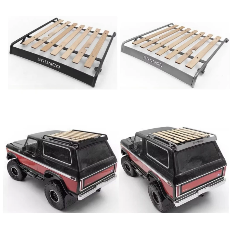 

TRX4 bronco ranger xlt. Roof rack for 1/10 bronco 1979. Traxxas trx4 bronco rc 1 10. Rc crawler truck 4x4 off road 1/10