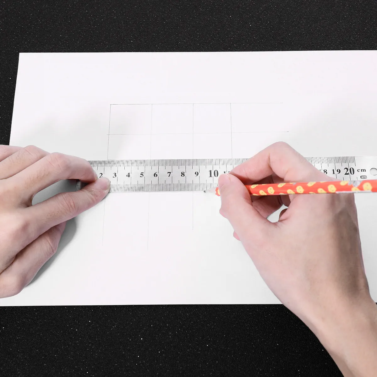 3 pcs Drawing Ruler Measuring Tool Halloween Christmas New Year School Ruler Drawing Rulers Metal Ruler Set Metal Rulers Set