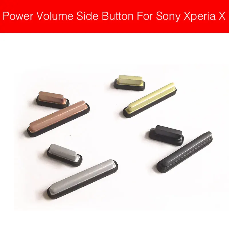 

Volume Power Side Button For Sony Xperia X F5121 F5122 On/off Power Volume Switch Side Keypad Replacement Repair Parts