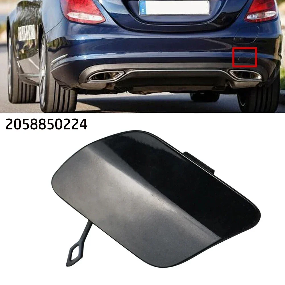 Car Rear Bumper Tow Hook Cover Towing Eye Cap For Mercedes C-CLASS (W205) 2015-2021 A2058850224 2058850224