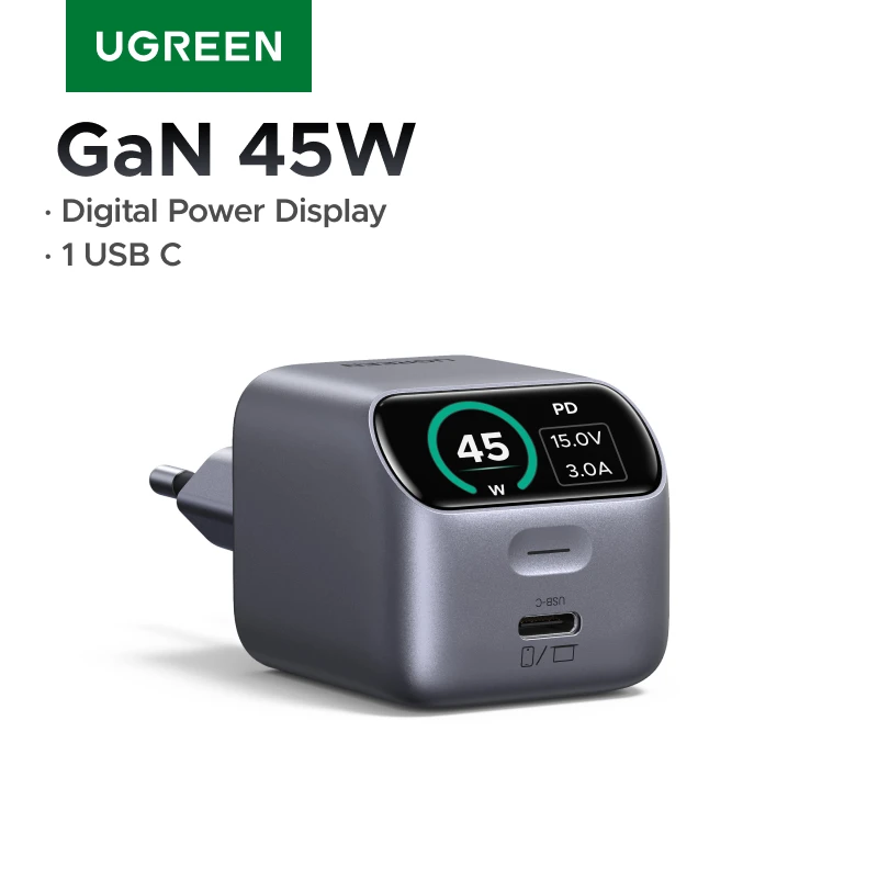 cargador-ugreen-gan-de-45w-con-pantalla-inteligente-pd32-avs-pps-ufcs-para-iphone-18-17-pro-max-samsung-s26-macbook-ipad-air-xiaomi-tablet