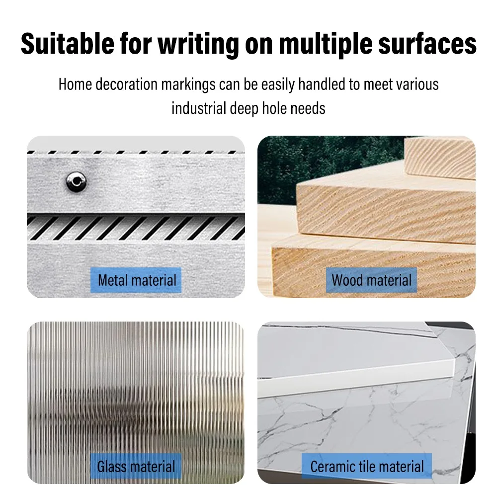 1/2/3 шт., набор фломастеров с длинной головкой и глубоким отверстием