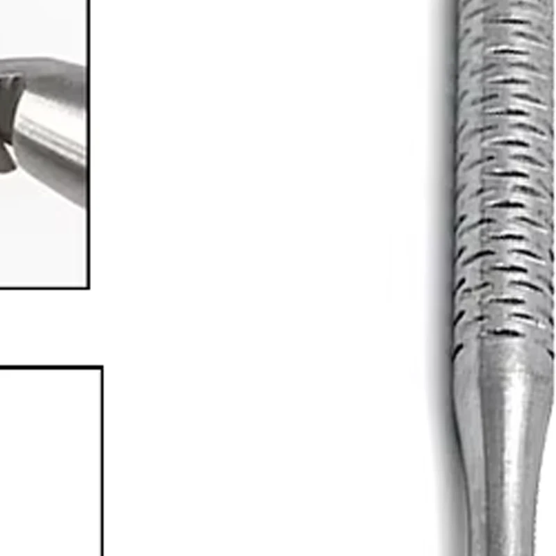 

Dental Scalpel Handle Curved/Straight Stainless Steel No.3 Applicable Knife Blade Dental Instruments