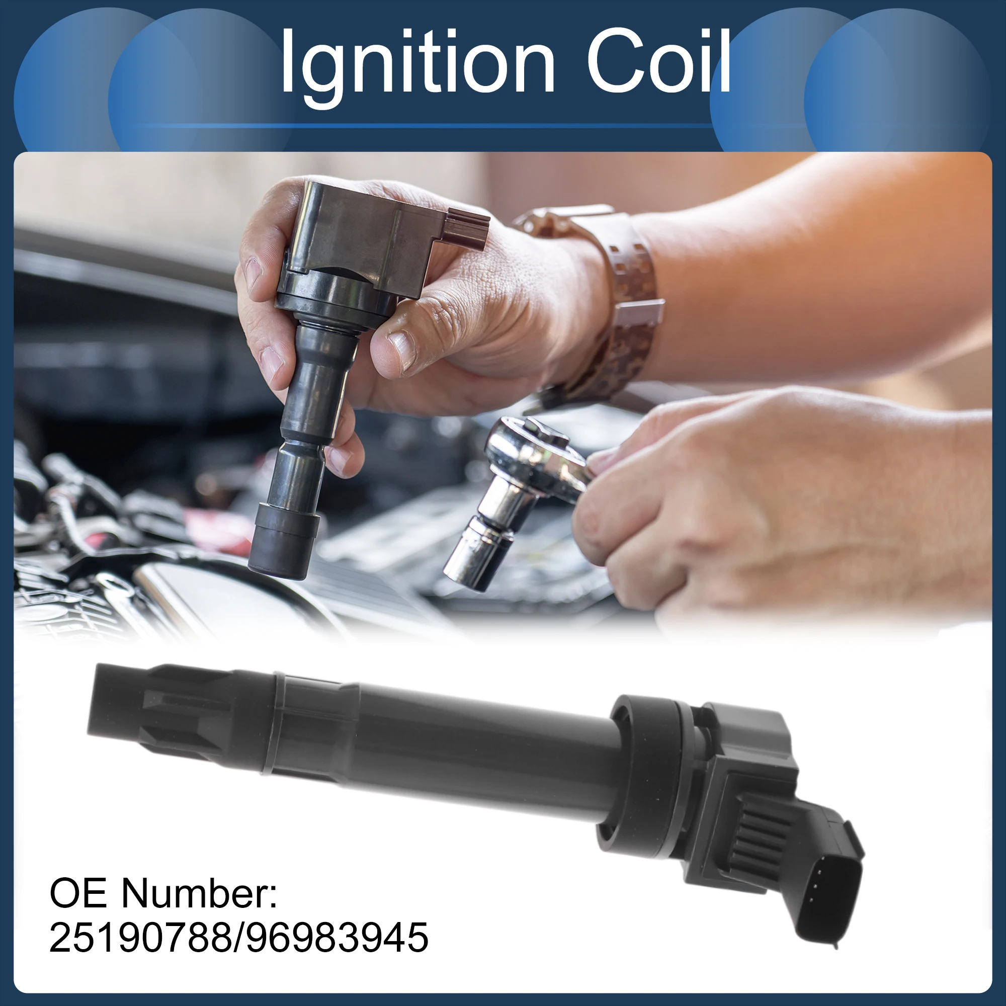 

Комплект катушек зажигания UXCELL No 25190788/96983945 для Chevrolet Spark