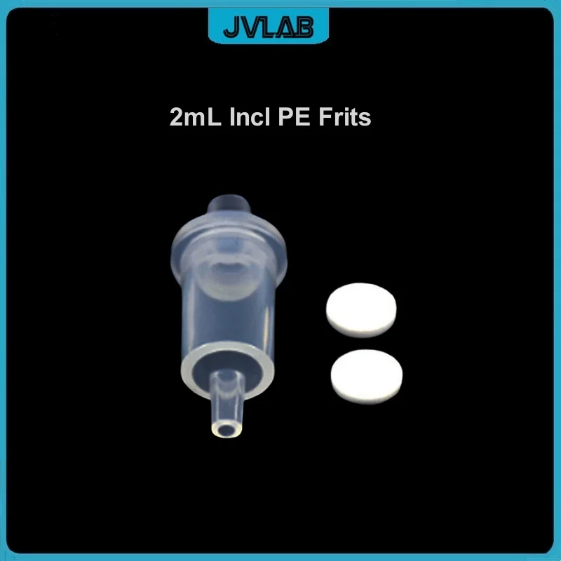 Tandem Empty Ion Column Incl Empty IC Column 1cc & PE Frits Samples Pretreatment SPE Cartridge 1mL For Solid-Phase Extraction