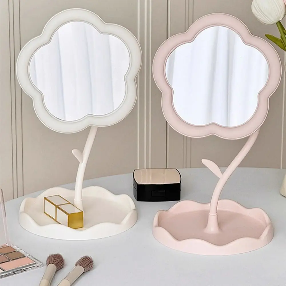 Cute Sunflower Shaped Makeup Mirror High-definition Detachable Dressing Mirror Versatile Beauty Mirror