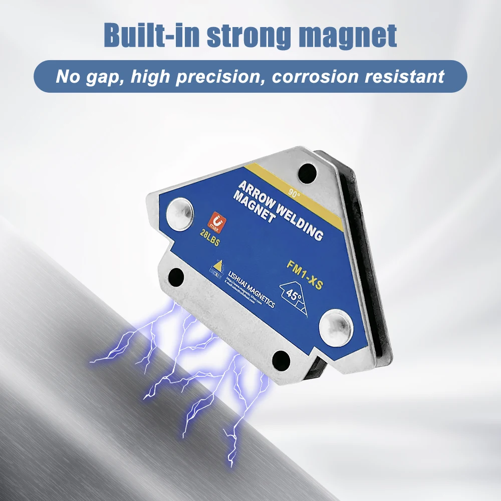 12.5/25/50/75Kg Magnetic Welding Holders Angle Solder Arrow Magnet Weld Fixer Positioner Ferrite Holding Auxiliary Locator Tools