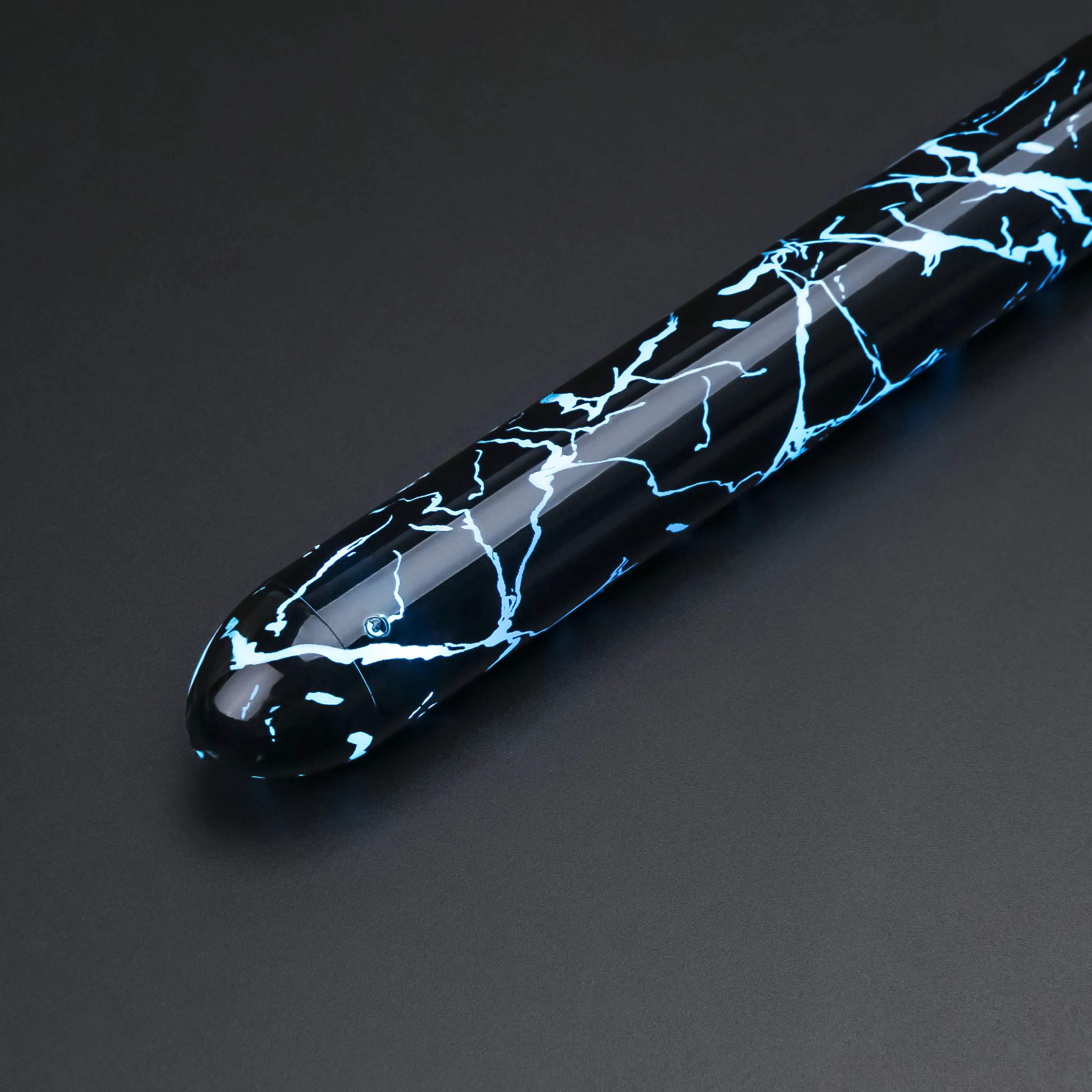 TXQSABER Heavy Dueling Lightsaber Cracked Blade, 1inch 7/8 inch 2mm/3mm 66cm/82cm/92cm Length, High Quality PC