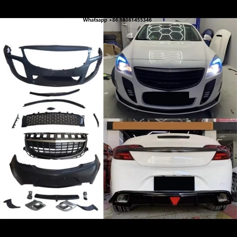 

Car Body Kit for 2014-2016 Modified to Front Rear Bumper Grille Exhaust