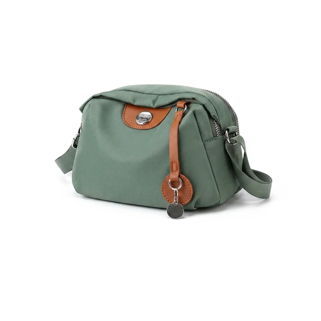 Vintage Leichte Praktische Damen-Umhängetasche, Handytasche | Geldbörse, lässige, vielseitige, multifunktionale Umhängetasche – Detail 7