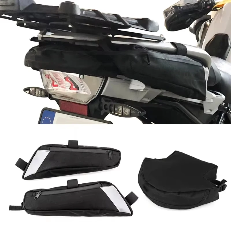 Side Pockets R 1200 GS For BMW R1250GS R 1250 GS Adventure R1200GS LC Luggage Rack Side Bag Water Proof Tail Bag Accessories