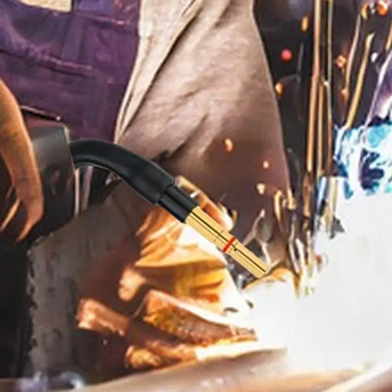 Welding Torch Bending Rod Brass Welding Torch Accessories Reusable Pipe Bending Adapter Wear-Resistant Welding Accessories For