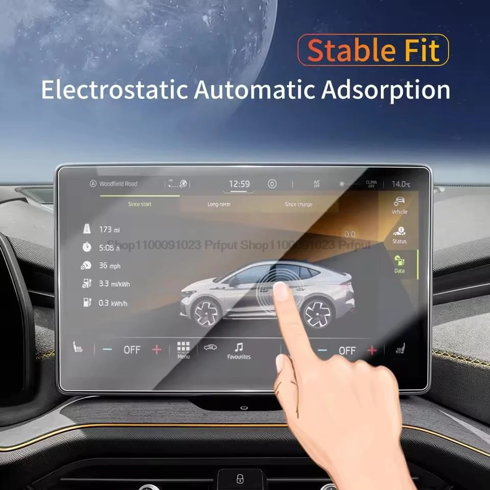 

Защитная пленка из закаленного стекла для Skoda Superb 2025, 13-дюймовая GPS-навигационная пленка для infotainment, аксессуары Skoda Superb