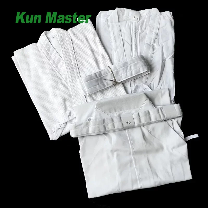 Hakama sztuk walki Apanese Kendo Laido Aikido Hapkido Hakama mundur sztuk walki Kendogi Hakama pasek na bieliznę) czarny i niebieski