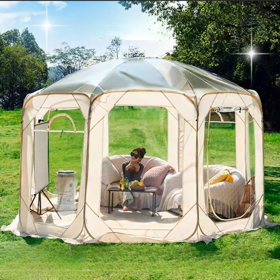 New Winter Starry Sky Tent, Transparent Bubble House, Warm Sunroom, Home Courtyard, Hotel Shed, Outdoor Camping