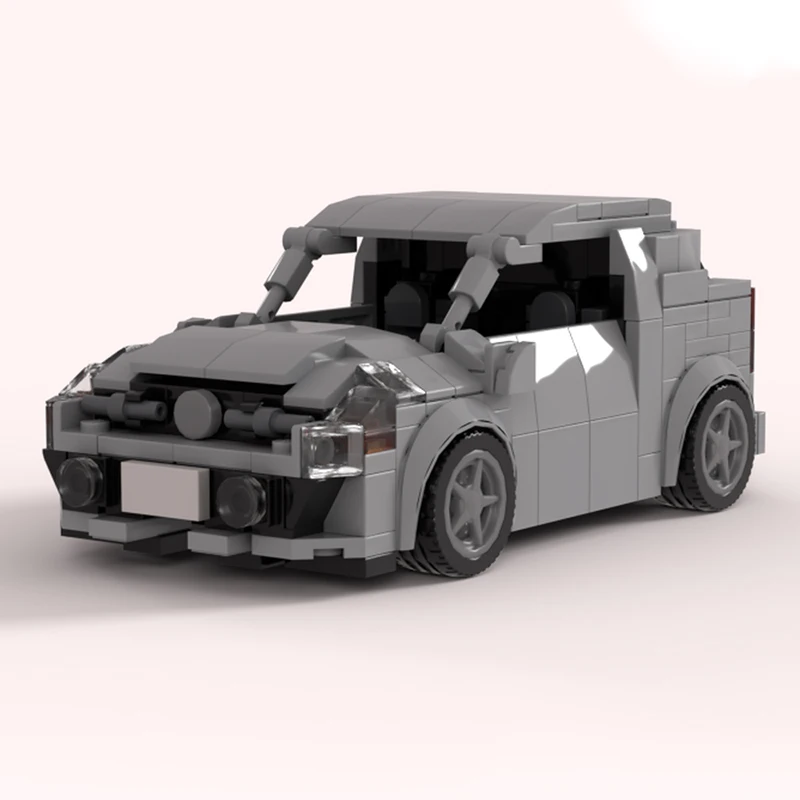 

325 шт. MOC Opel Corsa D City Champions супер автомобиль строительные блоки искра творчество на Рождество время здания Рождественский подарок