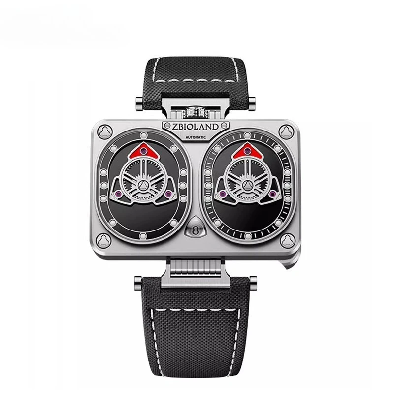 ZBL1005 Double Rotor Concept Men's Mechanical Watch Luminous Waterproof Watch