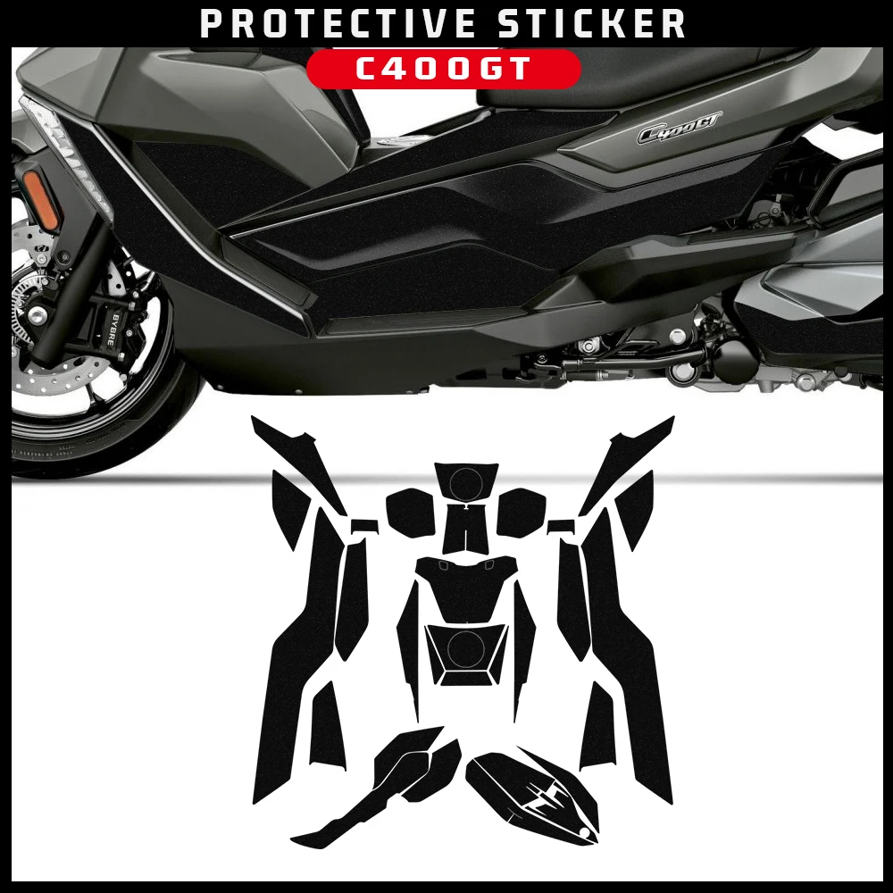 FOR C400GT Protector For BMW C400GT C400 GT Motorcycle Sticker Decal Gas Fuel Knee Grip Traction Side