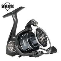 SeaKnight Brand SANGE Fishing Reels 5.2:1/4.9:1 Gear Ratio 8BB 4-13KG Drag Power Ultralight Body Spinning Reel for Fishing
