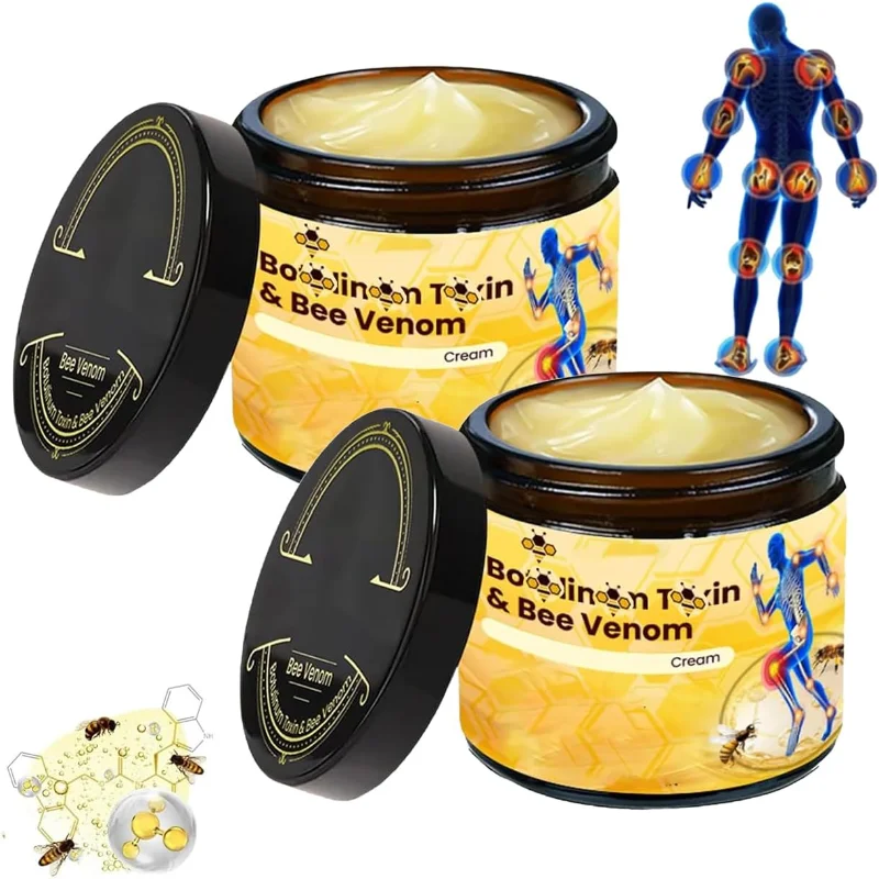 2pcs Botulinum Toxin and Bee Venom Joint Relief Cream for Bone Healing4.02oz