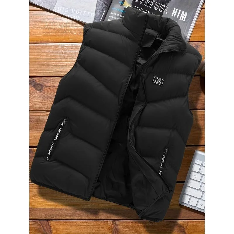 

Thickened Loose Fit Vest Unisex Inner Wear Cross-Border Thickened Loose Vest Couple's Fashion Spring Season Other Material 100%