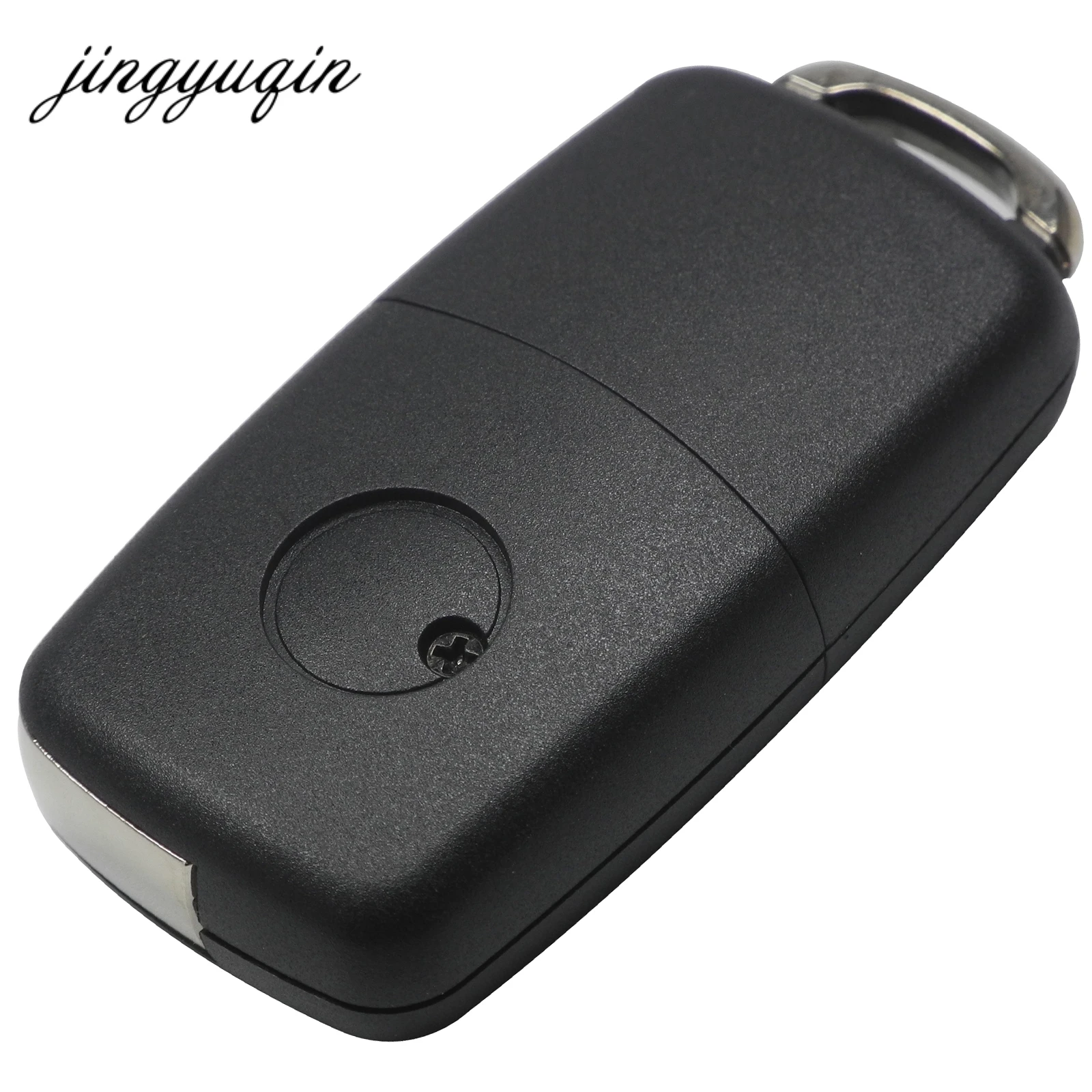 Jingyuqin 2/3/4 ปุ่ม 315/434MHz รถพับ REMOTE Key id48 สําหรับ VW สําหรับที่นั่ง Altea Ibiza Leon Toledo T5 1J 0959753 เอจี 1K 0959753 ก