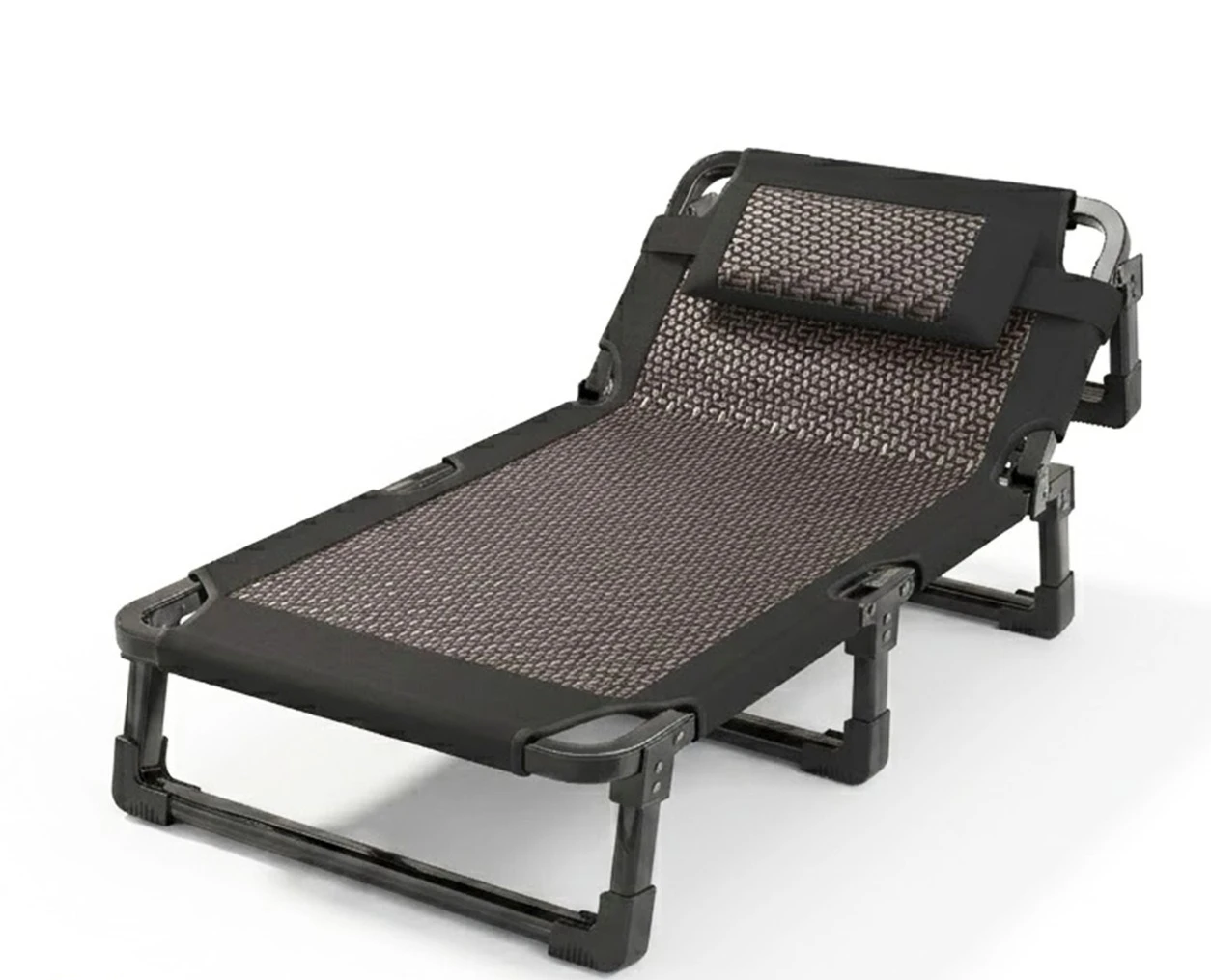 Rollaway bed single household balcony simple lunch break office adult nap camp bed multi-function recliner