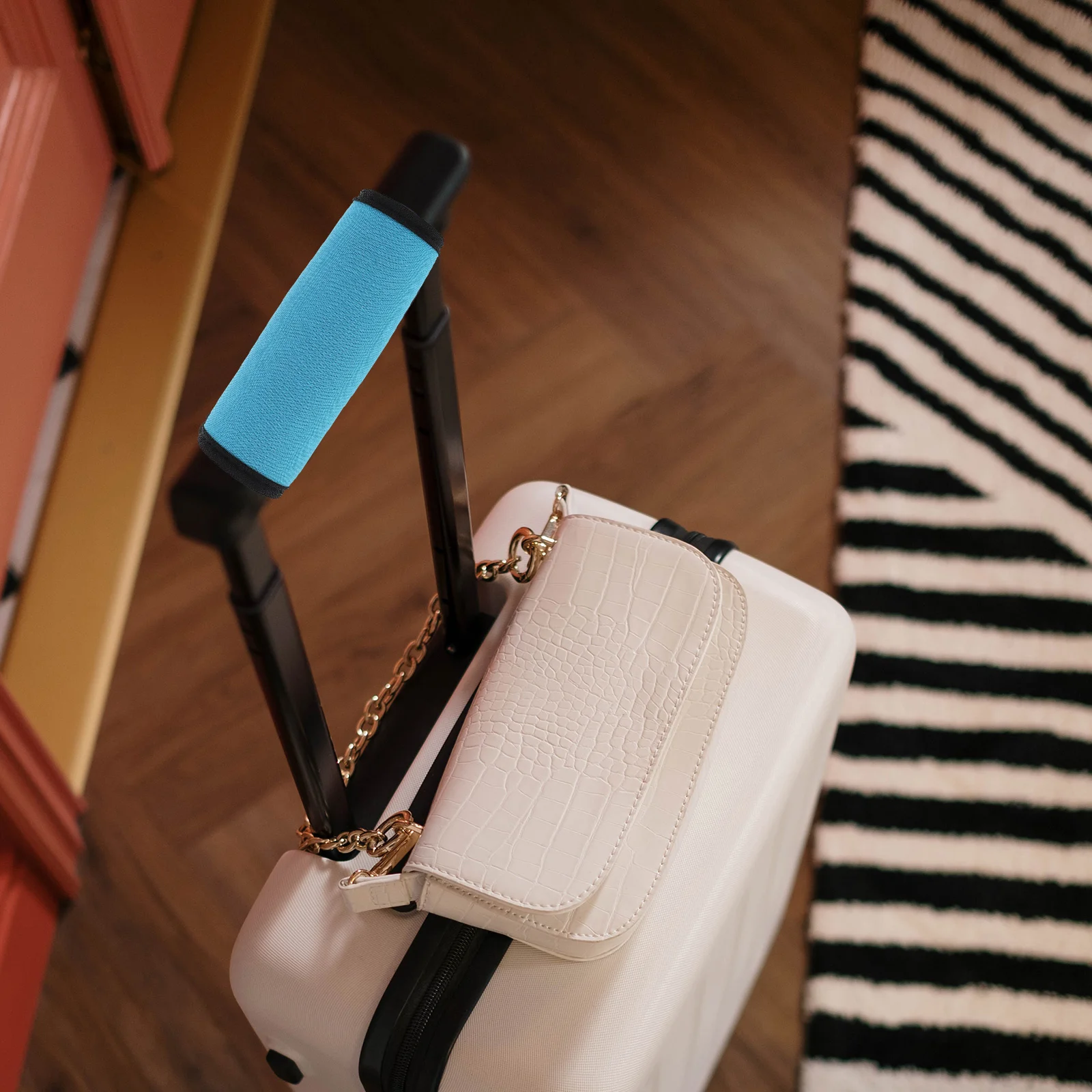 2 Stuks Bagage Handvat Wraps Neopreen Beschermende Grip Covers Handbeschermer Reistas Koffer Handvat Mouwen Bagage Accessoires