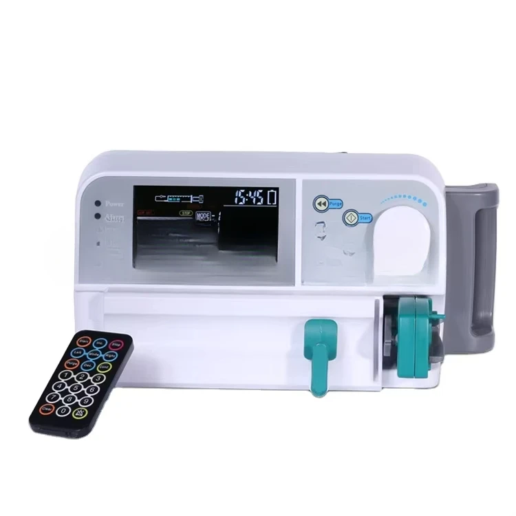 BT-SP500 medical portable 4.3'' color LCD screen single channel Syringe Pump remote control IV infusion pumps price