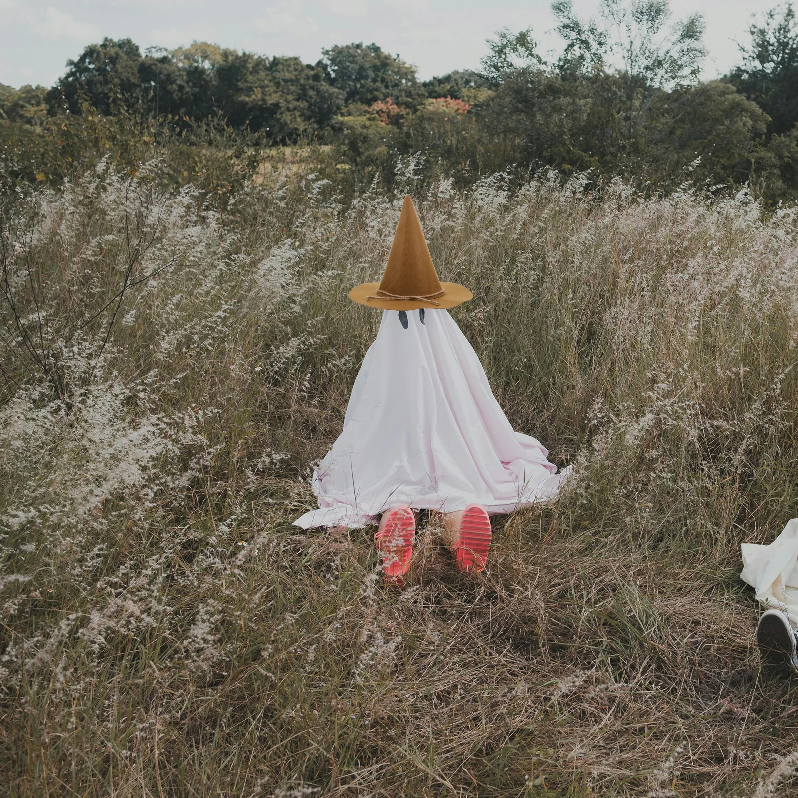 

Scarecrow Hat Pointed Lightweight Halloween Party Cosplay Decoration Festival Prop Scarecrow Hat Halloween Ornament