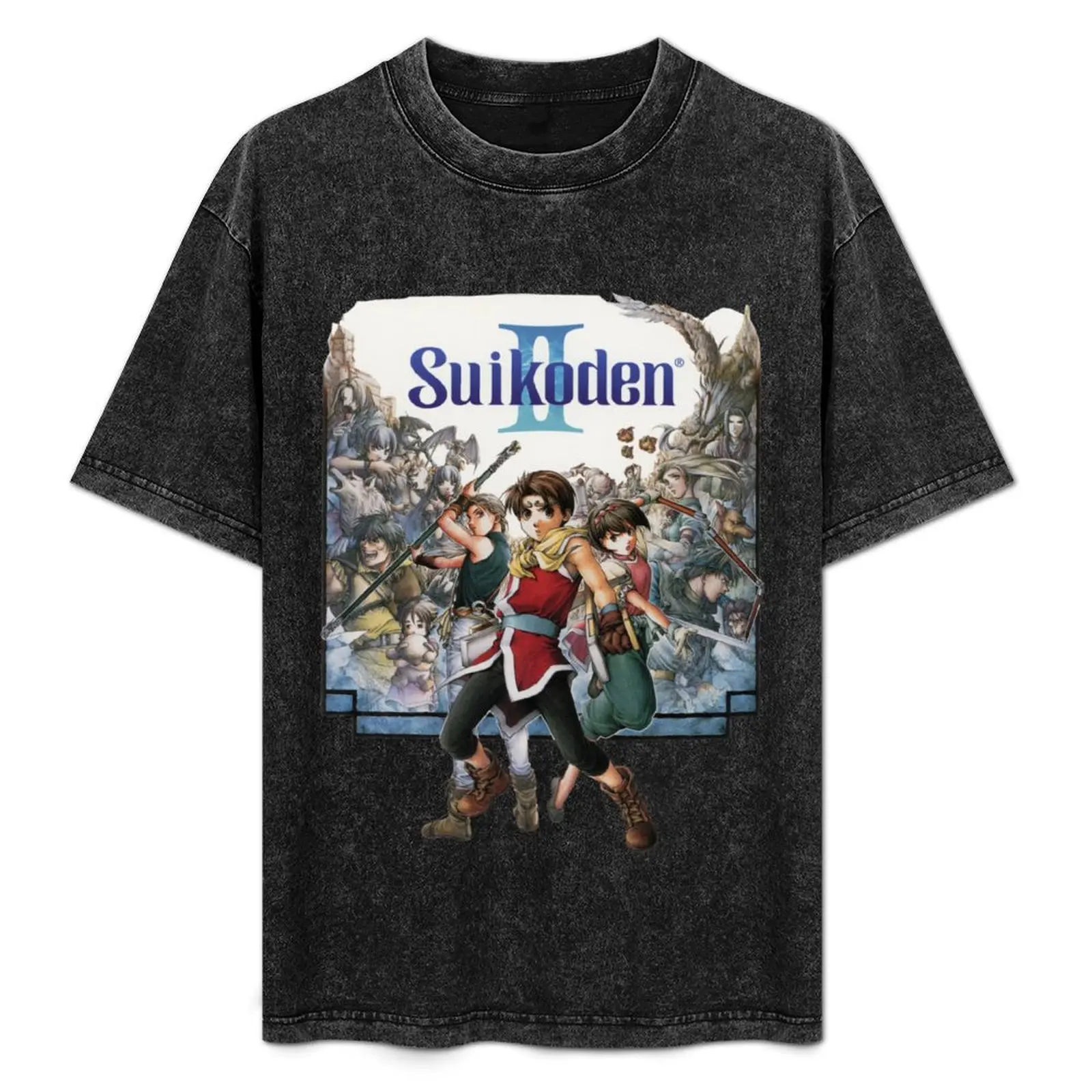 

Suikoden II T-Shirt t shirts for man pack cotton funny t shirts man T-Shirt
