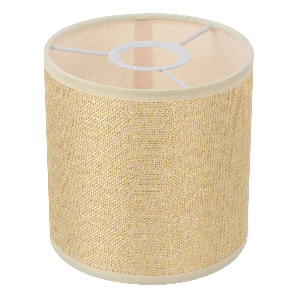 

Simple Linen Lampshade Sturdy Wear-Resistant Light Cover for Home Hotel Library Modern Style Pendant Ceiling Lamp Shade