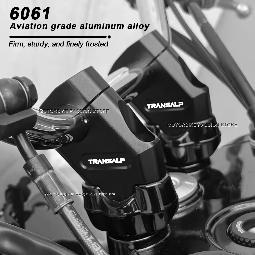 Motorcycle For Honda XL750 Transalp XL650 Transalp XL 750 Transalp XL 650 Transalp Handlebar Riser Clamp Extend Adapter Mount - Image 2