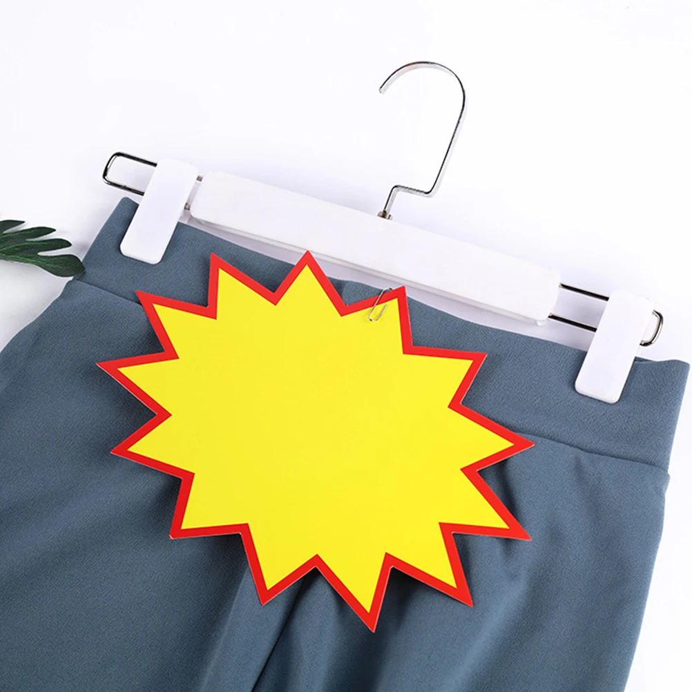 

250pcs Tags 230g White Card Yard Sale Supplies Retail Signs for Shops Yard Garage Sale Supplies Smooth Writing