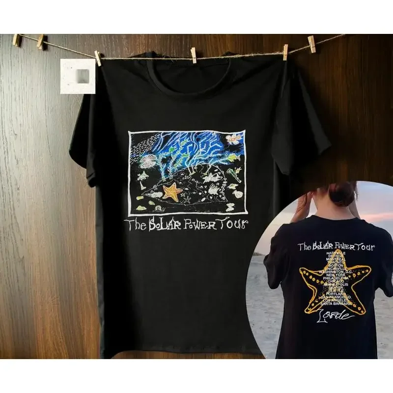 Vintage 2022 Lorde Solar Power Tour T shirt size S 5XL
