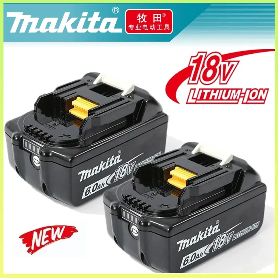 

Official Original Makita 18v 6.0Ah battery BL1850b BL1850 BL1860 BL1860 BL1830 BL1815 BL1840 LXT400 for makita tools drill