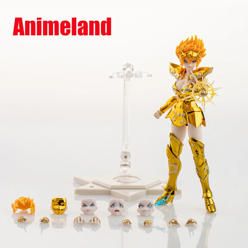 Great Toys/GT Saint Seiya Myth Cloth EX Leo Sandy Holy Contract Figura de Acción de Caballeros del Zodíaco Femeninos En Stock