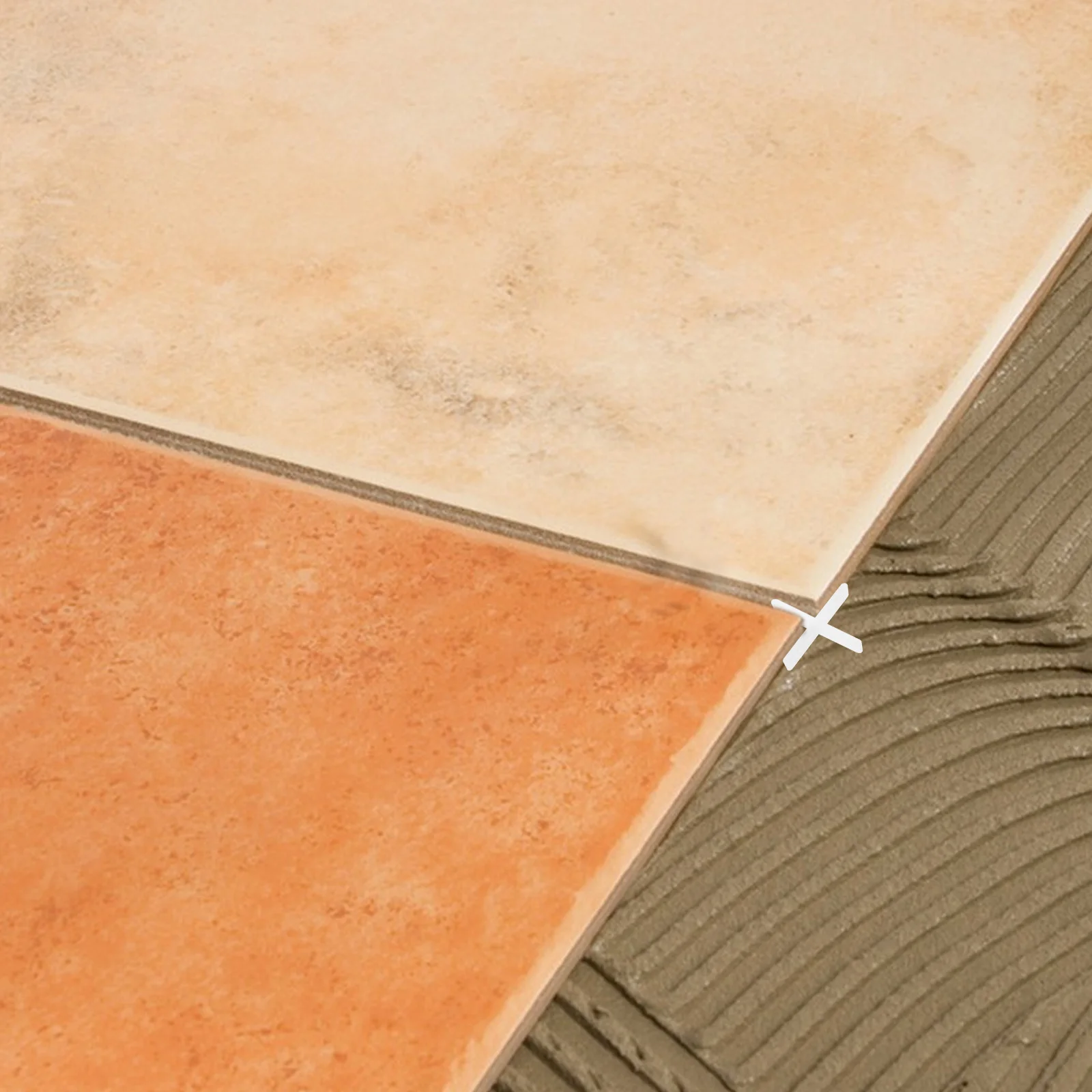 

500pcs Positioning Locator Cross Tile Spacers Wall Floor Leveling System Plastic Ceramic Wall Tile Levelers Non-Metal Hardware